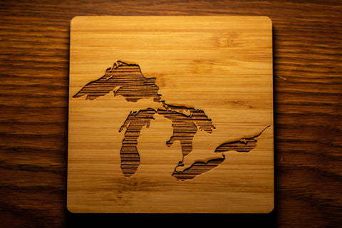 Great Lakes Coaster - Bamboo